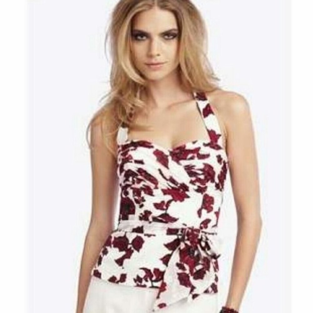 White House Black Market • Sexy Floral Bustier NWT